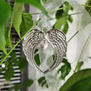 Ribbon Angel Wings Christmas Pendant A Piece of My Heart Is In Heaven New Ye Ew