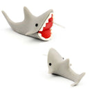 Taken Earrings Handcraft Polymer Clay Cute Shark Biting Ears Stud Color Gre R5T2