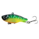 5pcs VIB Lead Soft Fishing Lures 4.8cm 15g Artificial Bait with Treble Hook