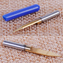 10pcs 30 Degree 0.2mm Titanium Coated Carbide PCB Engraving CNC Bit Router Tool