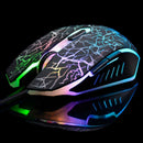 Professional Colorful Optical Gaming Mouse Mice 6 Buttons Game Pro Gamer For PC.