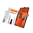 Set Of 10 Chainsaw Sharpening Kit Sharpener Tool Files Set With Storage Pou G6F8