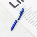 4 in 1 Multi-use LED Folding Light Screen Stylus Touch Ballpoint Pen (Blue)