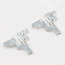 Pair of Laptop LCD Screen Hinges, Left+Right Replacement Metal Hinges For Dell
