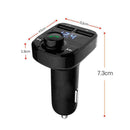 Wireless Bluetooth Handsfree Car Kit FM Transmitter MP3 Player 2 USB Charge