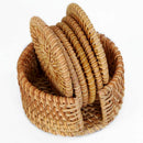 6pcs/lot Creative drink Coasters set for kungfu tea accessories round table S9W1
