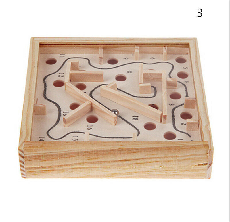 Children Educational Toys Wooden Puzzle Toys Brain Teaser Puzzle ToN`US
