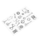 Sewing Cut Button Pin Coil Scrapbook Stamp DIY Cutting Die Stencil Craft