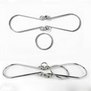 7Pcs IQ Test Toys Mind Game Brain Teaser Metal Wire Puzzles Magic Trick Toys