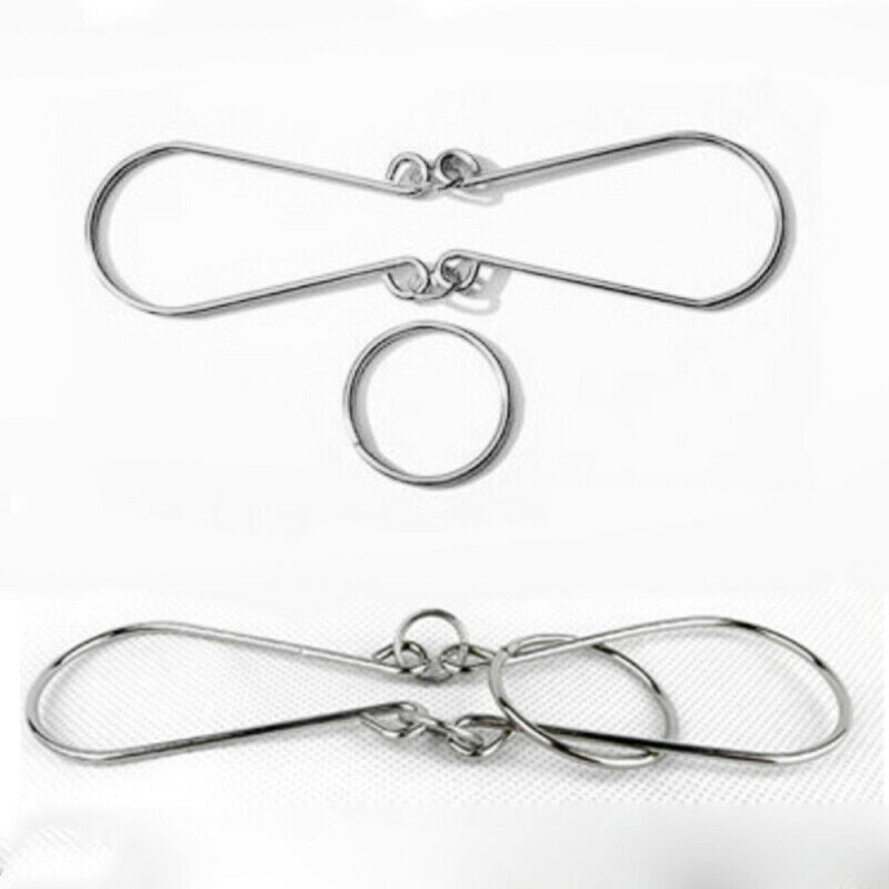 7Pcs IQ Test Toys Mind Game Brain Teaser Metal Wire Puzzles Magic Trick Toys
