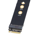 Flexiable PCB PCI-e M.2 NGFF M Key Extender Adapter Converter with Screws SN9F