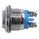 16mm High Round High Round Momentary Metal Push Button Switch D6C3