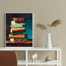 5D DIY Full Drill Diamond Painting Bookshelf Cross Stitch Mosaic Craft Kits