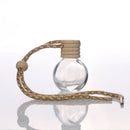 1Pc Car 8ml hanging empty glass perfume bottles pendant car Kw