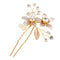 Crystal Pearls Floral Vine Hair Pin Clip Wedding Bride Girls Prom Accessory