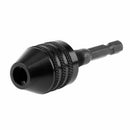 0.5-8mm 1/4" Keyless Drill Chuck Adapter Screwdriver Impact Driver Hex Shank JTY