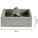 New Concrete Mold Moss Mini House Fleshy Flower Pots Silicone Mold Table De