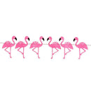 9pcs Pink Bird Xmas Garland Bunting Banner Pennant Kids Room Party Decor