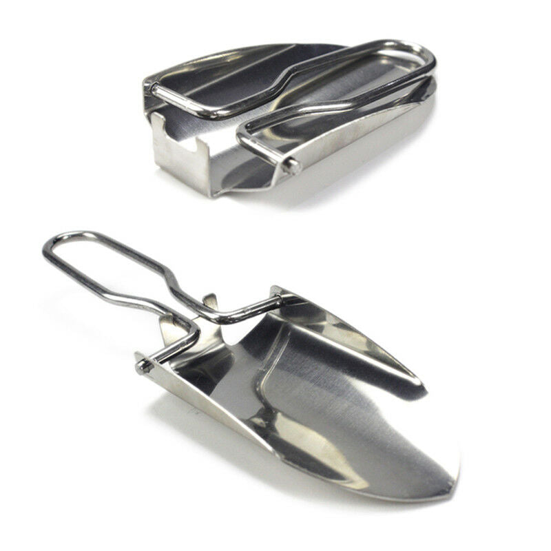 multi-functional mini folding shovel survival spade emergency fishing camping  L