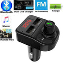 MP3 Player Car Charger Car Bluetooth 5.0 , Wireless FM Transmitter,, with D