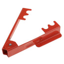 Red Metal Garden Flower Thorn Stripper Leaf Cut Tool for Floral Arrangement