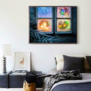 5D DIY Full Drill Diamond Painting Lighting Ball Cross Stitch Embroidery