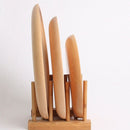 Wooden Drainer Plate Stand Wooden Dish Plate Fold Rack Holder Stand Dry She B5M4