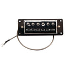 Electric Guitar Bridge Double Coils Pickups 52mm with Black Frame DIY