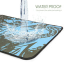 Voground Blue Dragon Speed Locking Edge Natural Rubber Mouse Pad Large Wate