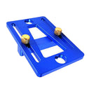Dovetail Marker Template Aluminum Alloy Dovetail Gauge Size 1:7 Blue