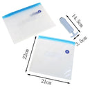 5PCS Packaging Bag+Food Vacuum Sealer Storage Saver Hand Pump Kitchen Organi ME