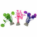 10 pcs Artificial Aquarium Fish Tank Water Plant Plastic Ornament (Random C