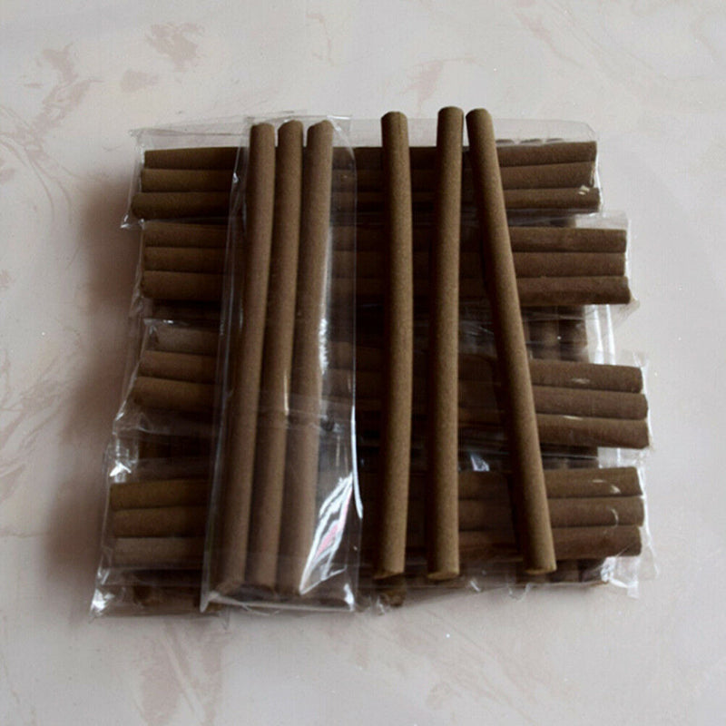 Traditional 30Pcs/Box Smokeless Moxibustion Sticks Moxa Sticks 0.7*12Cm Gift FT