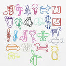 Cartoon Animal Shape Paper Clip Creative Novelty Interesting Clip 30Pcs Gift AU