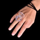 Pigment Tattoo Ink Cup Ring-Holder Permanent Microblading Eyebrow Makeup Tool