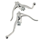 Pair of Road Racing Bike Dual-control Brake Levers Aluminum Alloy Fixed Bicycle