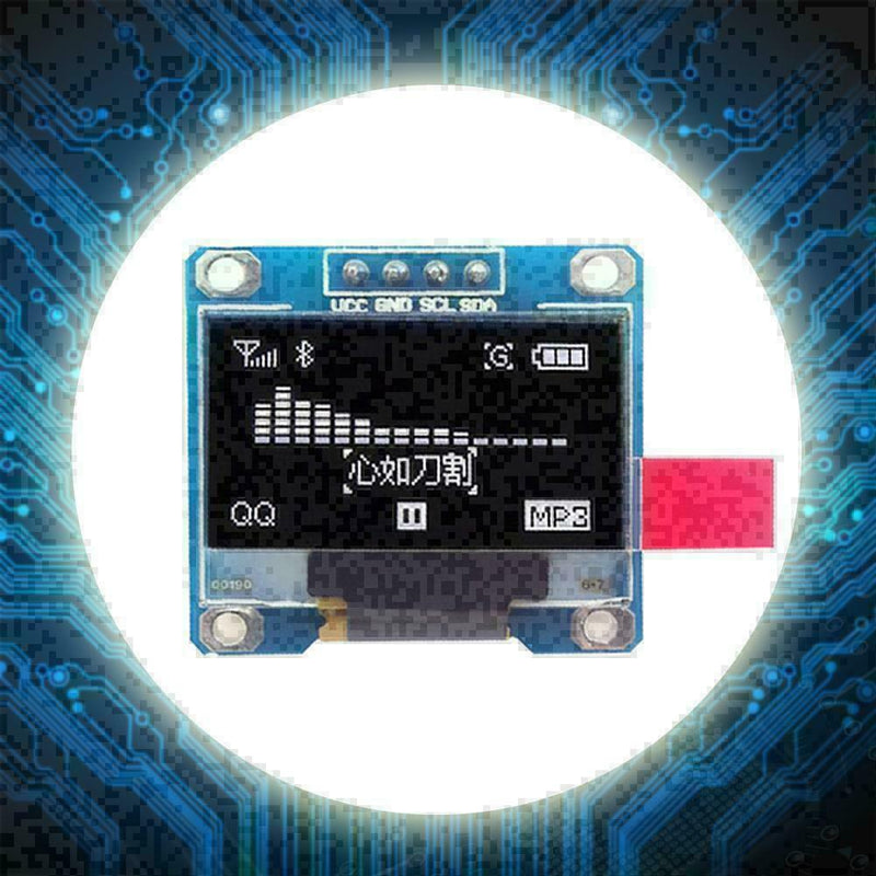 096" I2C IIC Serial 128X64 OLED LCD Display SSD1306 D4C4 For 51 STM32P G7L7 R3X4