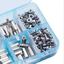 200Pcs/Set M3 Hex Nut Spacing Screw Male Female Threaded Pillar Pcb Pc Moth W1Y6