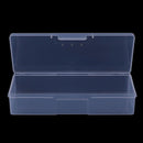 Clear Plastic Storage Box Jewelry'Craft Nail Beads Container Organizer Case T Gw