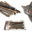 10x Cat Snacks Natural Matatabi Chew Catnip Stick Teeth Cleaning Molar Brus Q1Q9