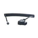 D-Tap To 2 Pin Female Plug Spring Power Cable Cord For BMPCC 4K Camera