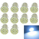 10X 1156 BA15S 22 SMD 3014 Led Car Tail Turn Signal Lights White Lamps Bulb