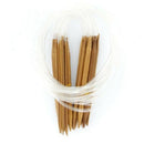 18 size 2.0 mm - 10.0 mm bamboo round needle (length: 60 cm) A4S5