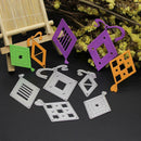 5x DIY Metal Cutting Die Stencil Scrapbooking Embossing Die Cut Paper Craft