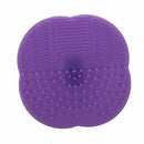 1Pcs Mini Silicone Makeup Brush Cleaner Pad Scrubber Board Cleaning Mat Han