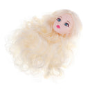 High Quality Golden Hair Head Sculpt DIY Body Parts for 1/4 OB Kurhn   AS
