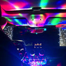 Car LED Atmosphere Lamp USB Mini RGB Decorative Light Auto Styling (White) A