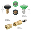 Pressure Washer Accessories Kit,7 Power Washer Spray Nozzle Tips, 360 Degre