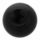 35mm Dia 10mm Bore Threaded Knob Machine Operated Handle Ball Black Y8E7