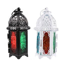 2Pcs Moroccan Lantern Metal Chandelier ~ Tea Light or Votive Candle Holder